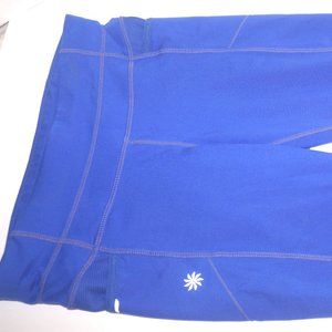 Athleta Women's Capri Leggings with Zipper Pocket on the Back Size: XS - Blue